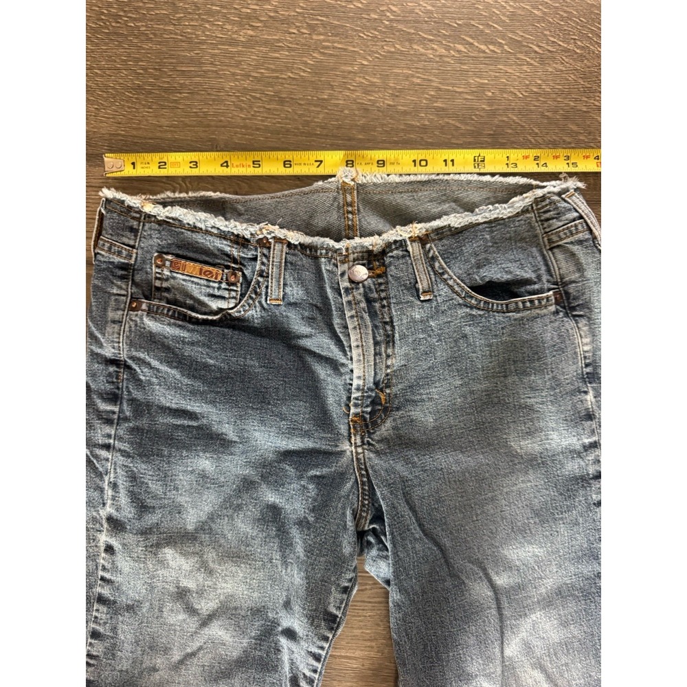 Y2K Lei Raw Hem Denim Capri Size 11